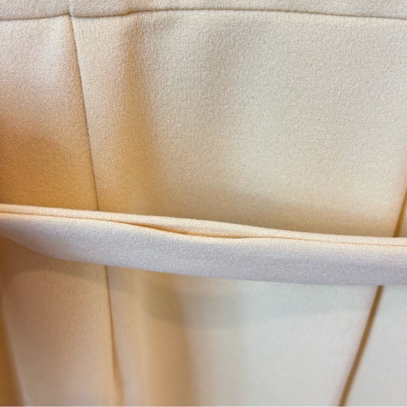 Donna Morgan Yellow Wrap Dress - Picture 3 of 7